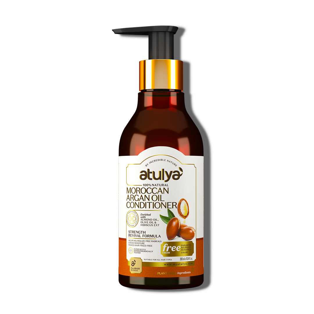 atulya Moroccan Argan Oil Hair Conditioner - 300ml (BUY2GET2)