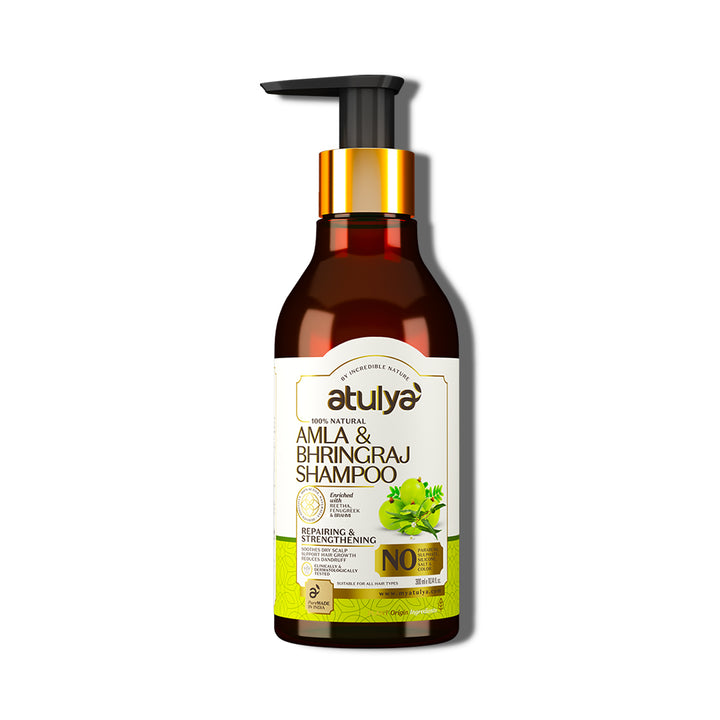 atulya Amla & Bhringraj Shampoo - 300ml Deal