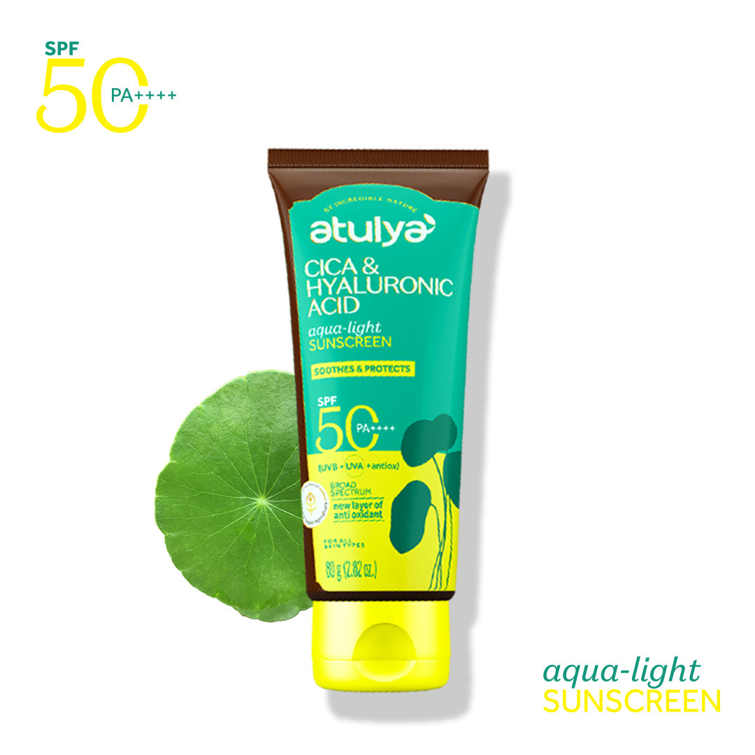 CICA & HYALURONIC ACID SUNSCREEN SPF 50 PA++++ Sunscreen -80g