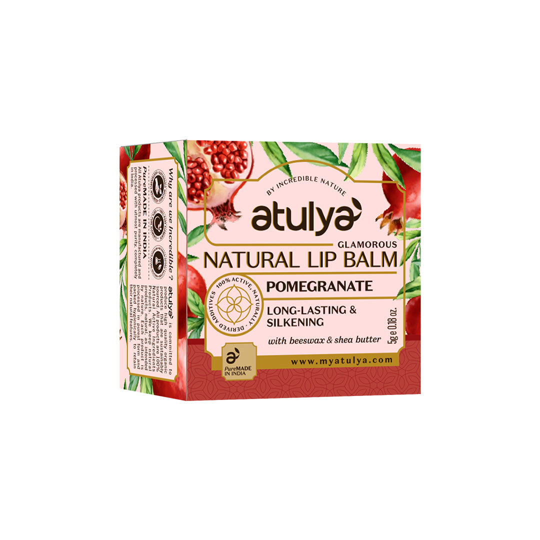 atulya Pomegranate Lip Balm - 5gm