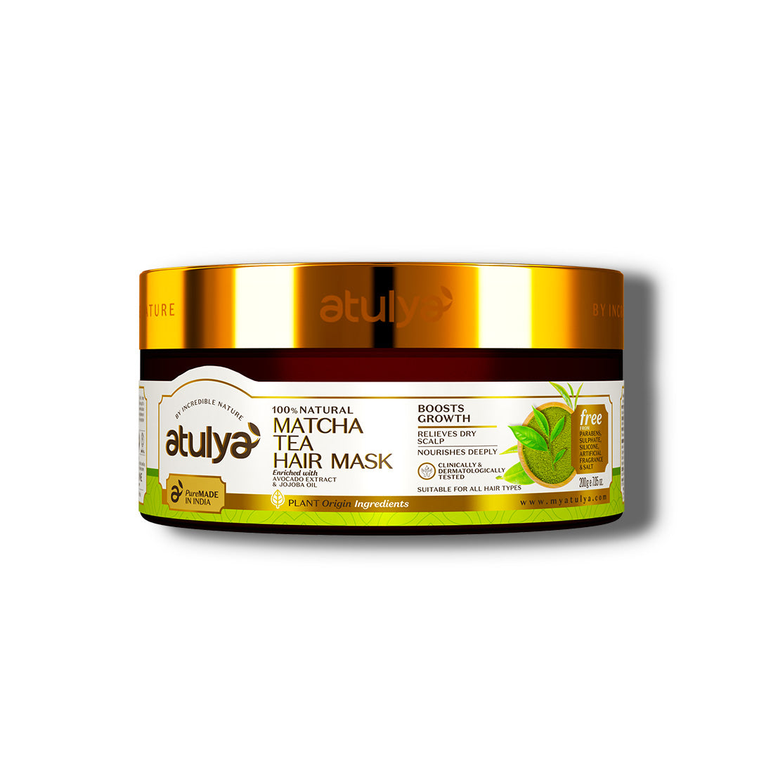 atulya Matcha Tea Hair Mask - 200gm