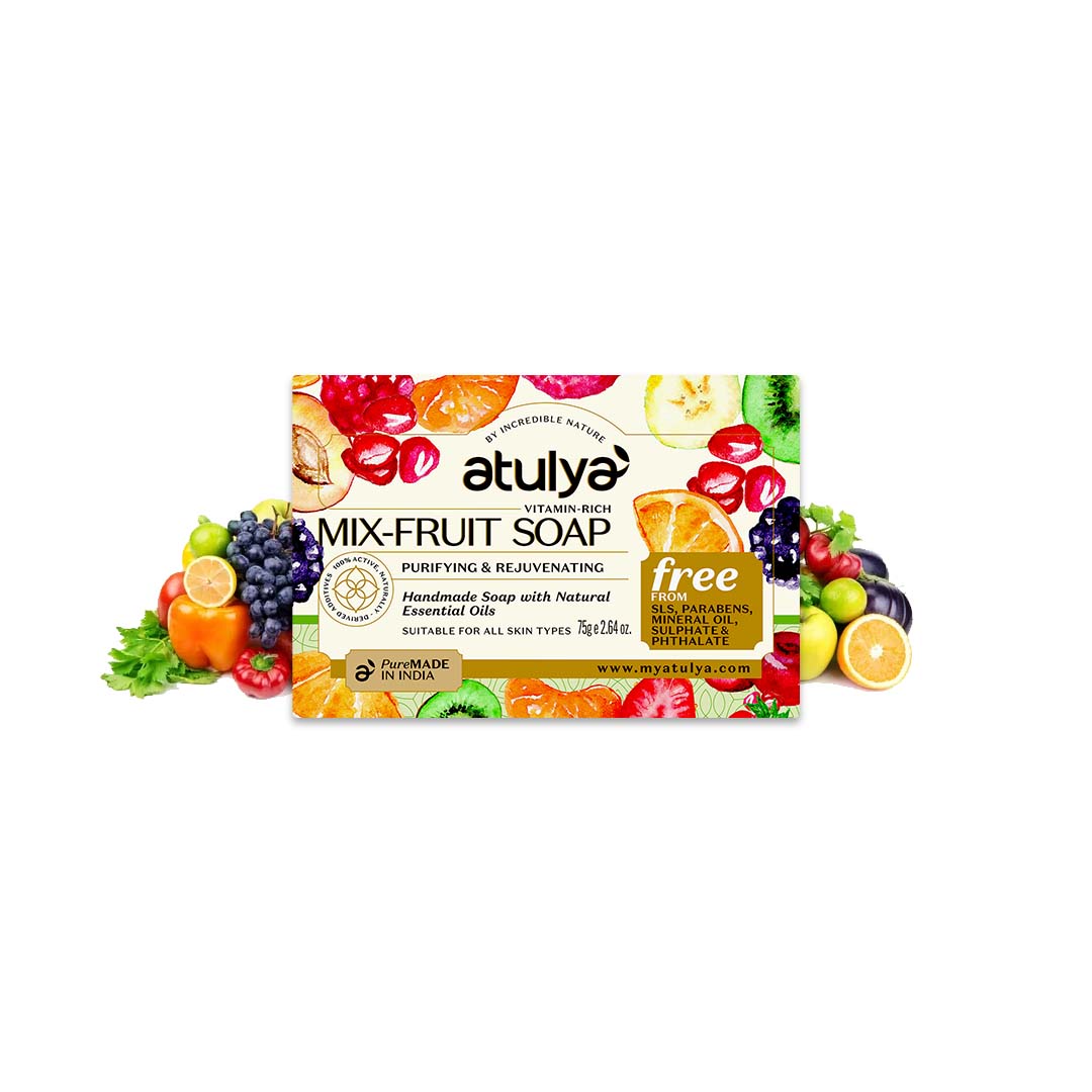 atulya Mix Fruit Soap - 75 gm