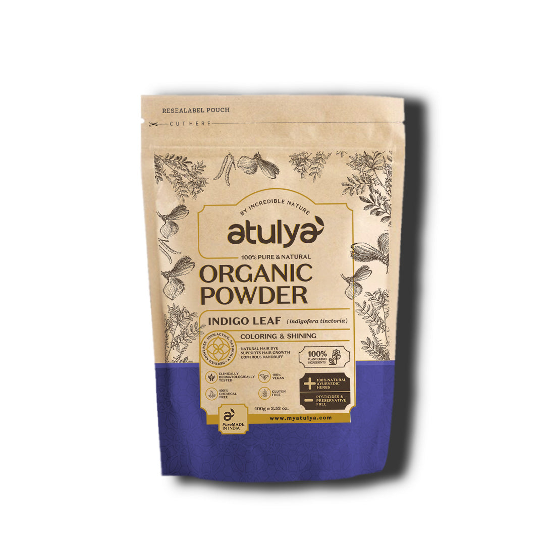 atulya Indigo Organic Powder-100% Pure & Natural