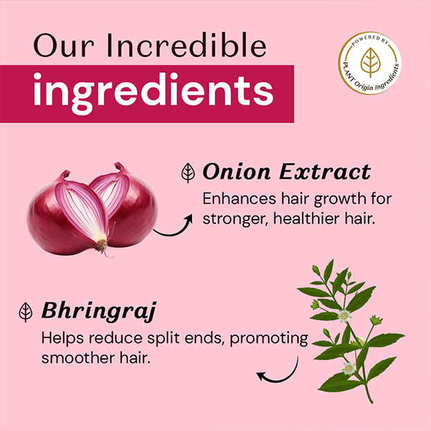 Atulya Onion & Bhringraj Shampoo and Conditioner Combo for Strong Smooth Healthy Hair