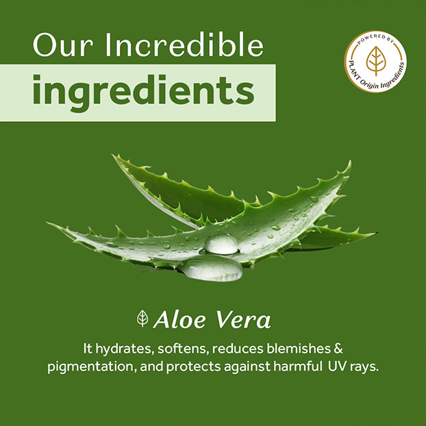 Atulya Vitamin C & D-Panthenol Sunscreen SPF 50 PA++++ and Aloe Vera Foaming Face Wash Combo