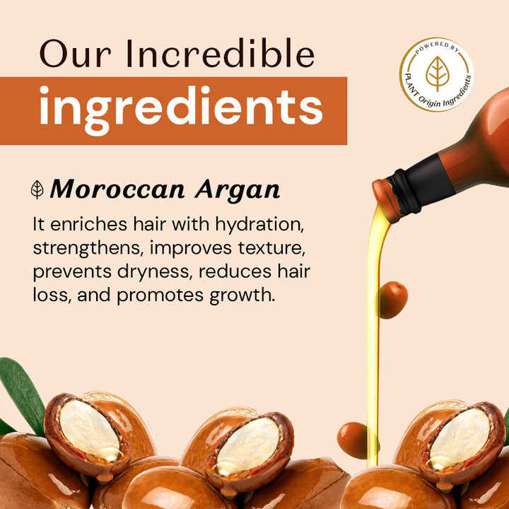 atulya Moroccan Argan Oil Shampoo - 300ml