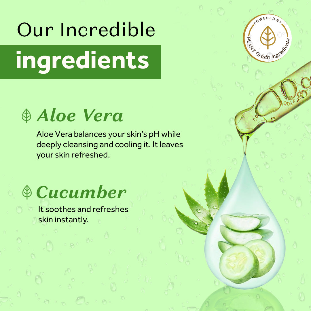 atulya Cucumber Hydrating Facial Mist toner (BUY1GET1)