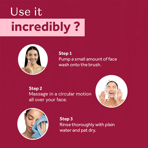 Atulya Rice Water Foaming Face Wash & Rose Water Facial Mist Toner Combo for Fresh Hydrated Skin