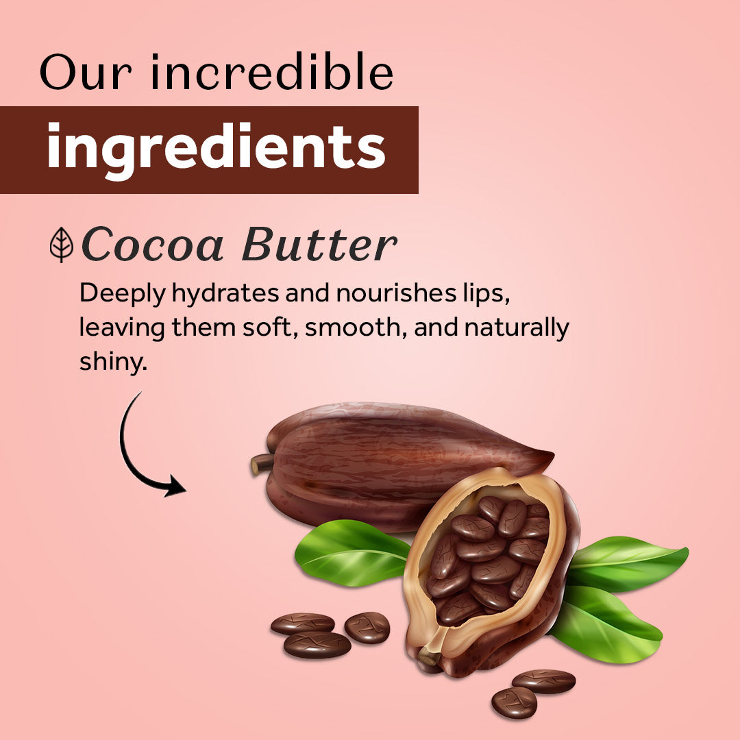 atulya Lip Balm Cocoa Butter -5gm (3 Products at Rs.399)