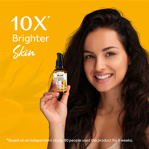 Atulya Vedic Ubtan Face Wash with Brush & Face Serum Combo for Clear Radiant Smooth Skin