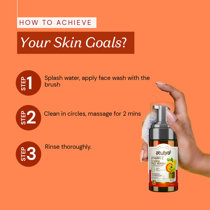 atulya Vitamin C Face Wash Deal - 100ml