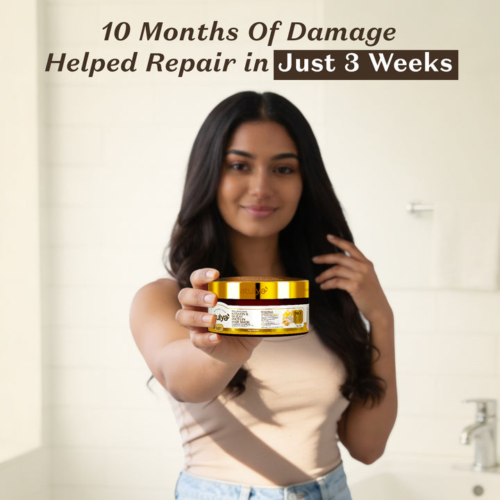 Atulya Keratin & Wheat Protein Complete Hair Care Combo for Smooth Strong Shiny Hair