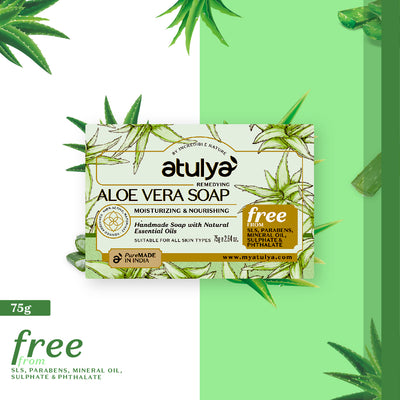 Atulya Aloe Vera Soap -75 g