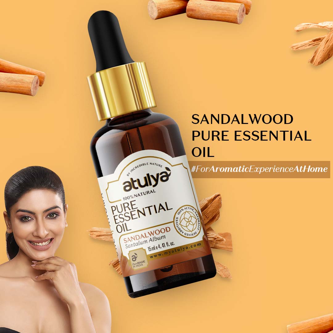 atulya Sandalwood Essential Oil - 15ml