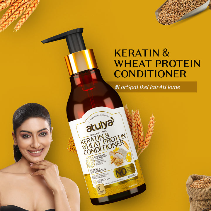 atulya Keratin & Wheat Protein Conditioner - 300ml