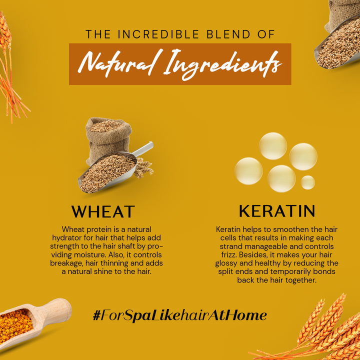 atulya Keratin & Wheat Protein Hair Serum 50ml