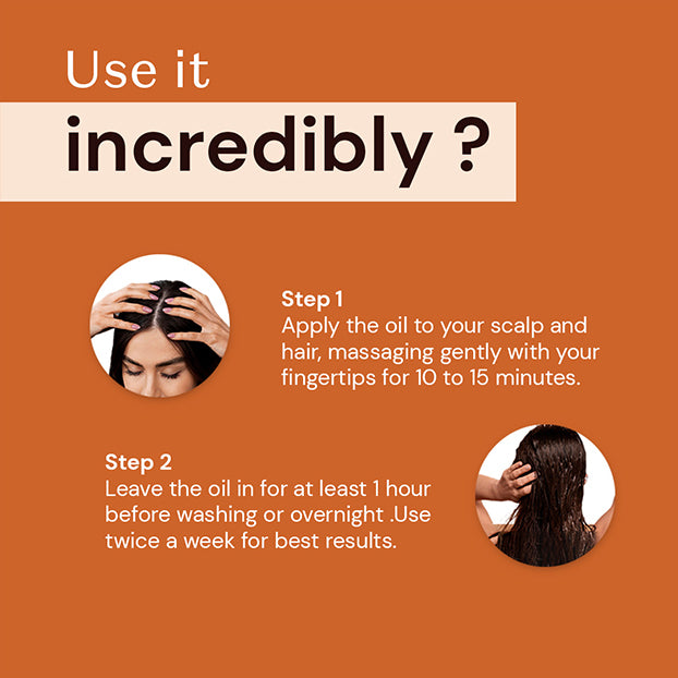 Atulya Moroccan Argan Oil Shampoo and Hair Oil Combo for Smooth Nourished Shiny Hair