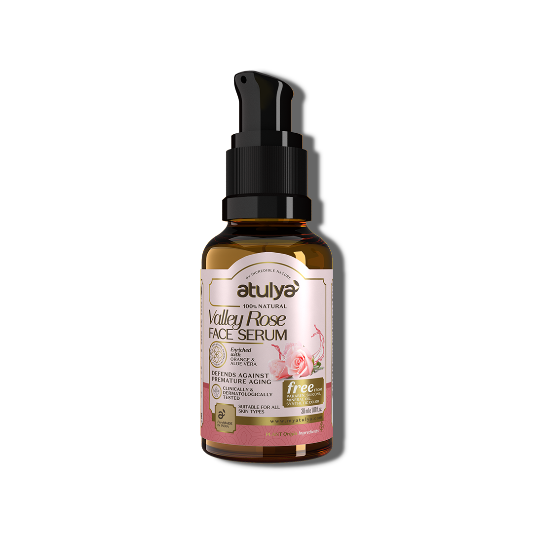 Atulya Valley Rose Face Serum-30ml (Buy 7 Products & Get Rs.700 Off)