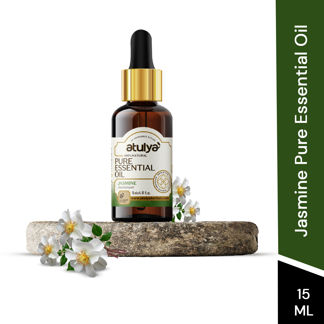 Atulya 100% Natural Jasmine Pure Essential Oil - 15ml