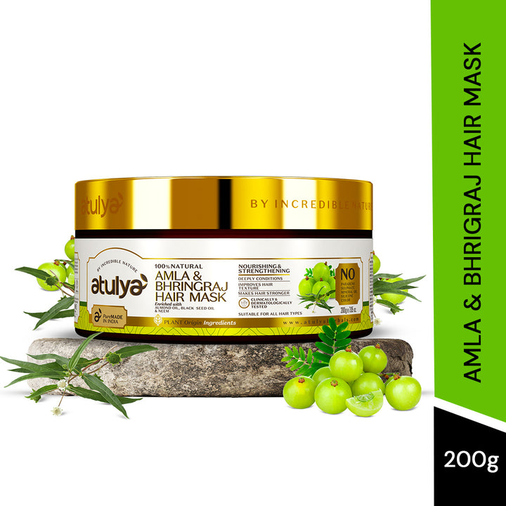 atulya Amla & Bhringraj Hair Mask - 200gm