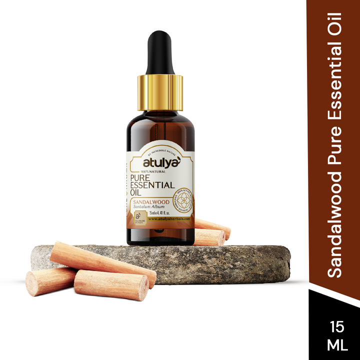 atulya Sandalwood Essential Oil - 15ml