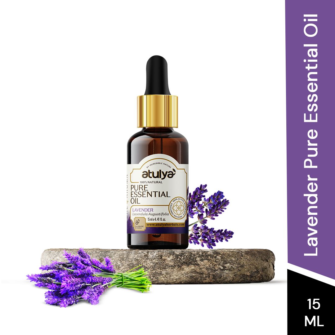 Atulya 100% Natural Lavender Pure Essential Oil - 15ml