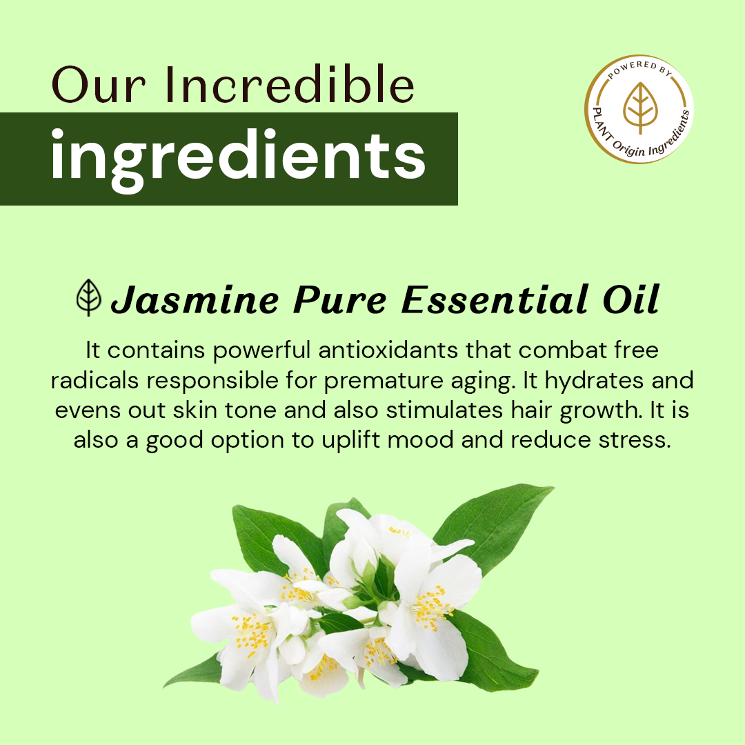 Atulya 100% Natural Jasmine Pure Essential Oil - 15ml