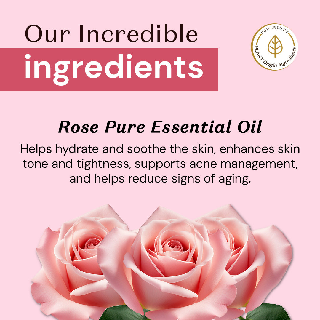 Atulya 100% Natural Rose Pure Essential Oil - 15ml
