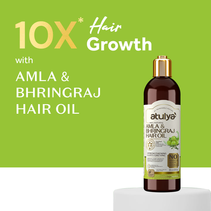 atulya Amla & Bhringraj Hair Oil - 200ml (BUY2GET2)