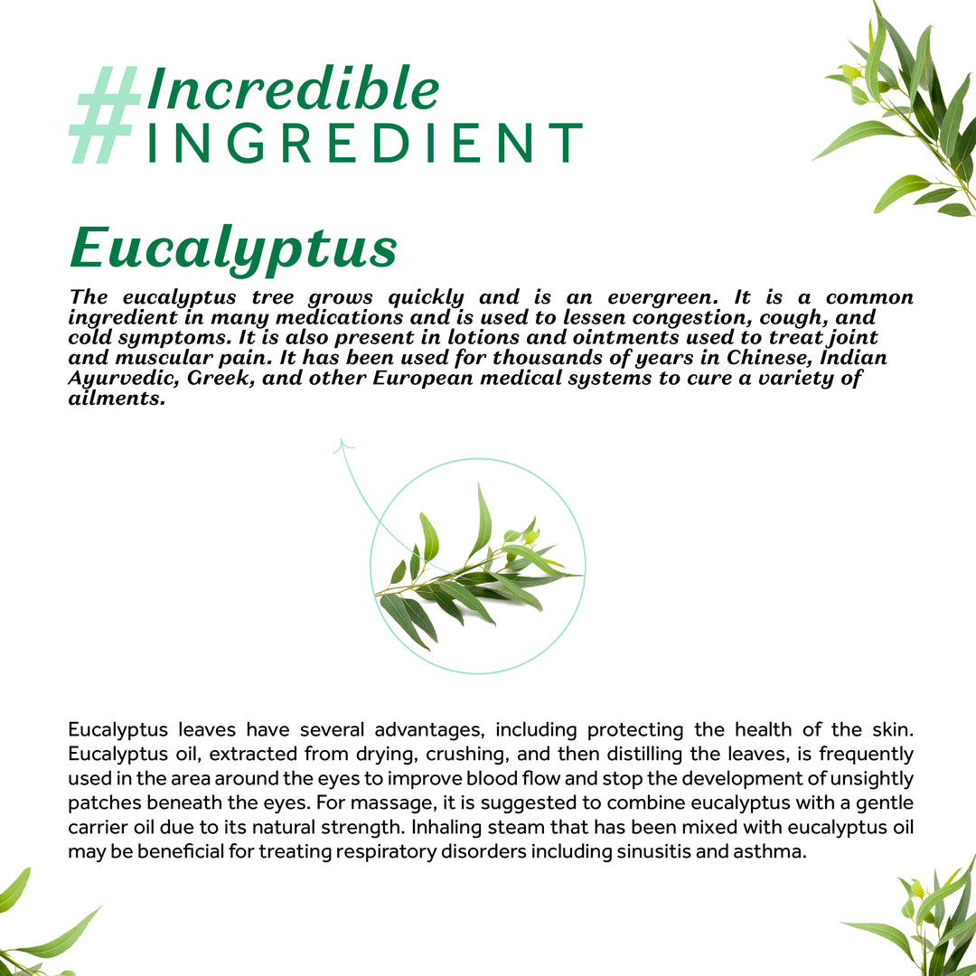 atulya Incredible Ingredient of Eucalyptus Eye Pillow