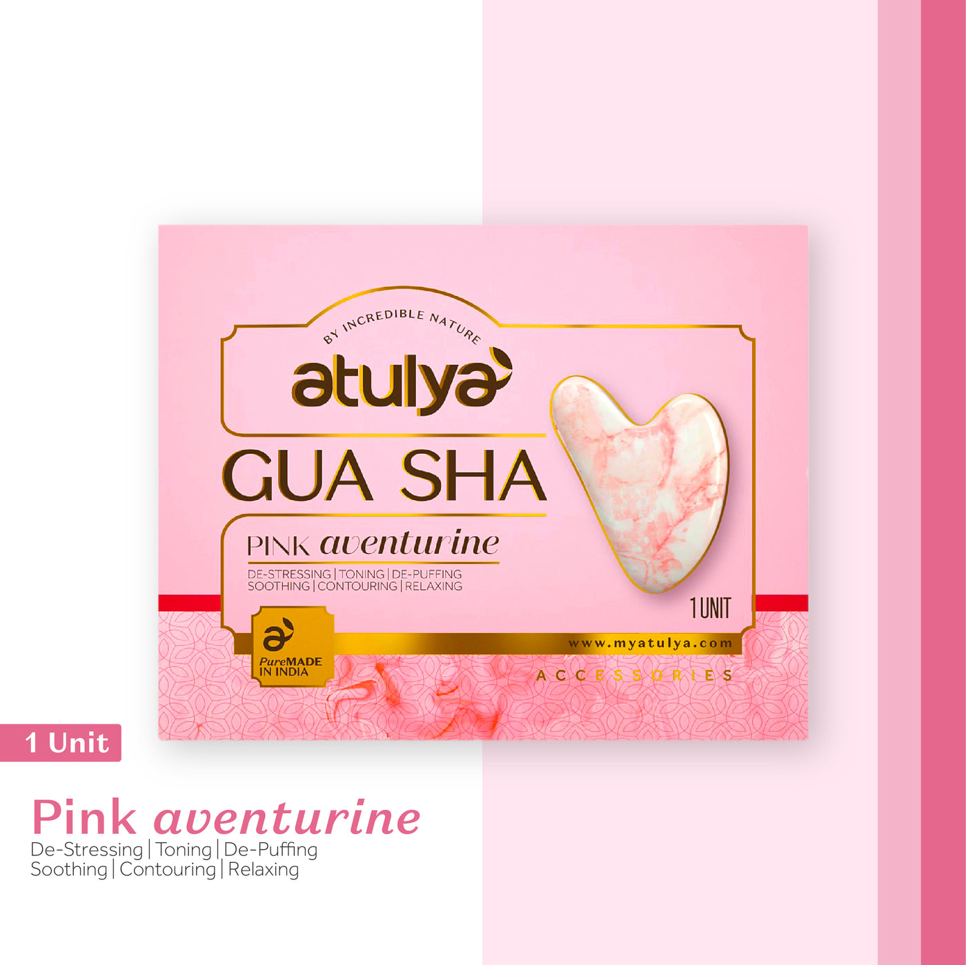atulya Gua Sha for Reducing Face Puffiness