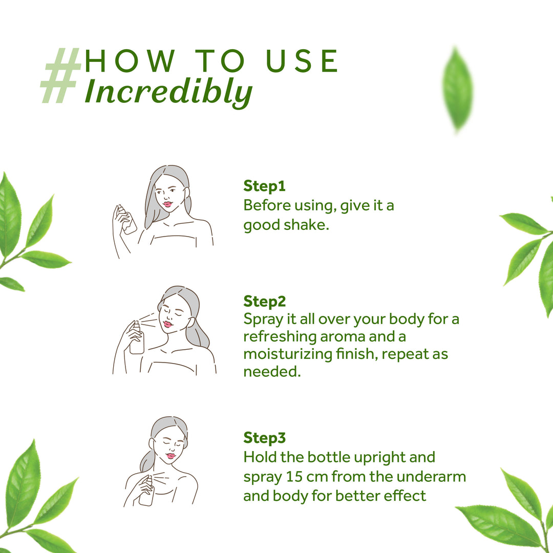 Atulya Matcha Body Mist | Revitalizing and Soothing - 150ml