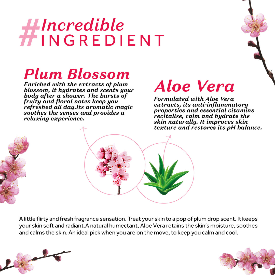 Atulya Plum Blossom Body Mist | Mood-lifting Aroma - 150ml