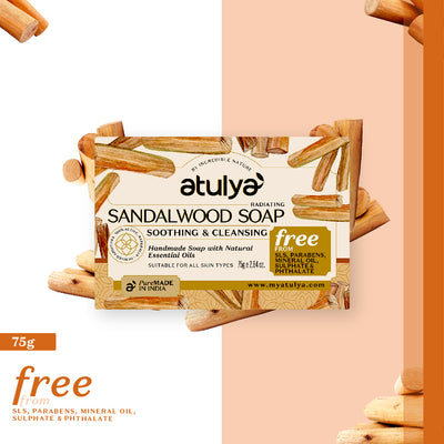 Atulya Sandalwood Soap -75 g