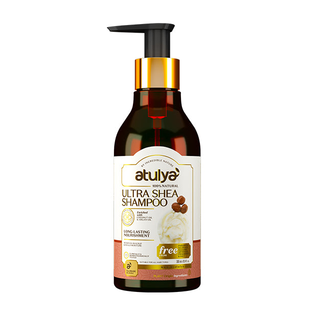 Atulya Ultra Shea Shampoo | For Long-lasting Nourishment- 300ml