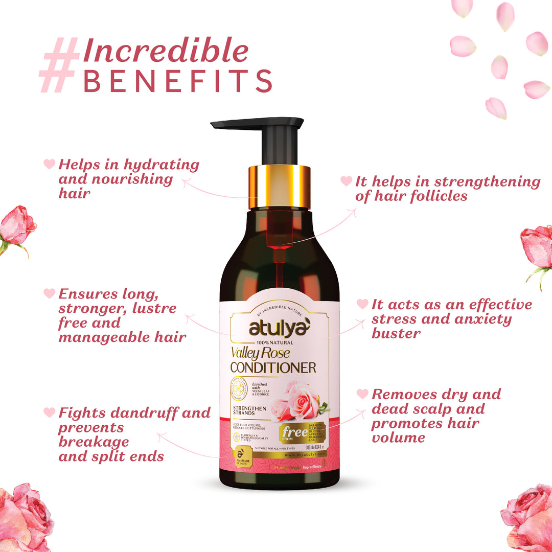 atulya Incredible Benefits of Valley Rose Conditioner