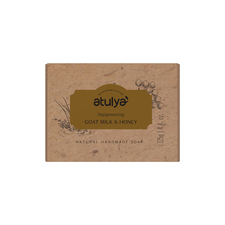 Atulya Goat Milk & Honey Soap For Reducing Pigmentation - 125g