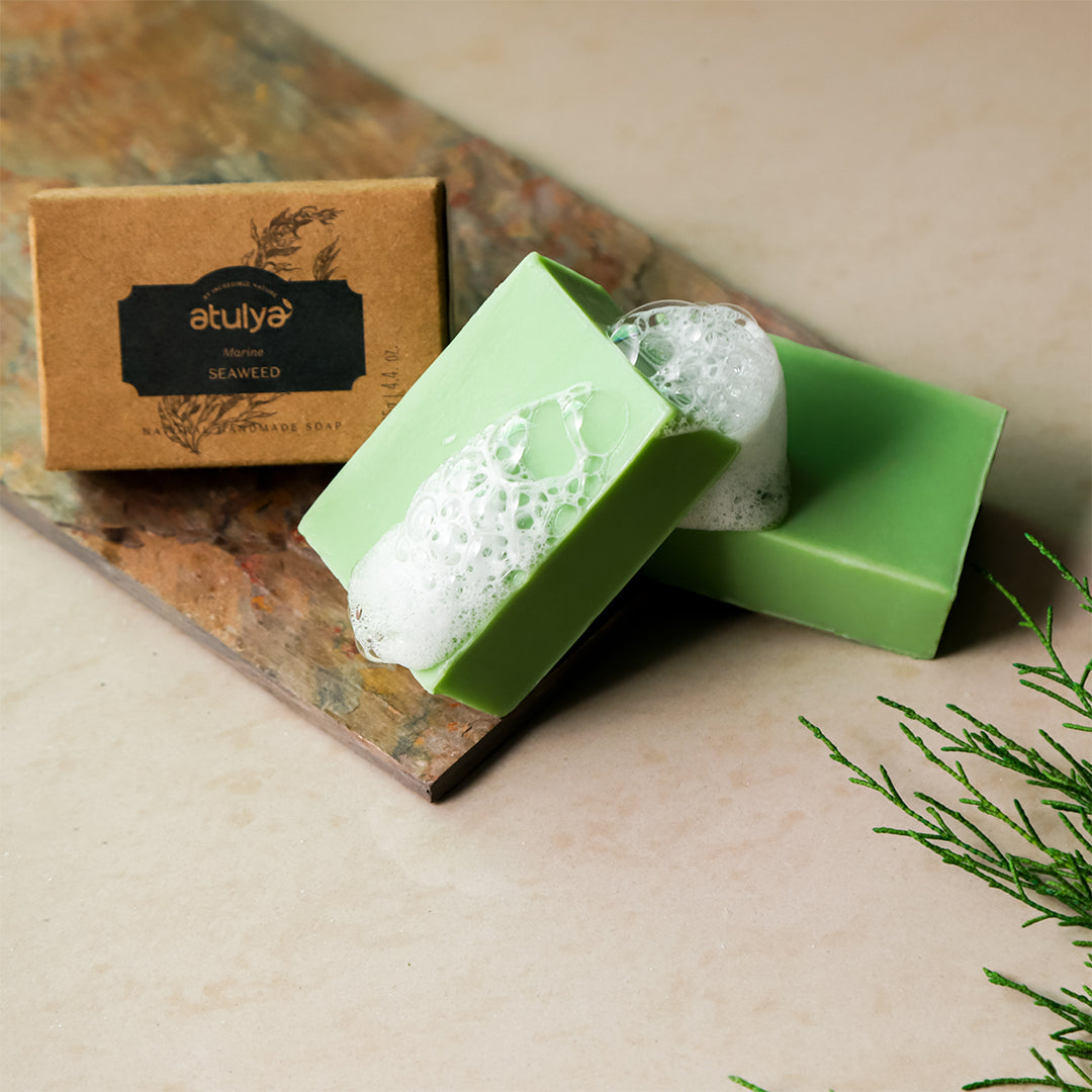 Atulya Seaweed Handmade Soap - 125GM