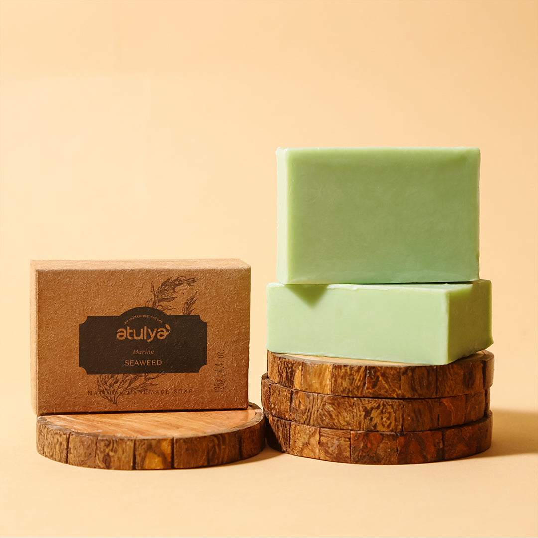 Atulya Seaweed Handmade Soap - 125GM