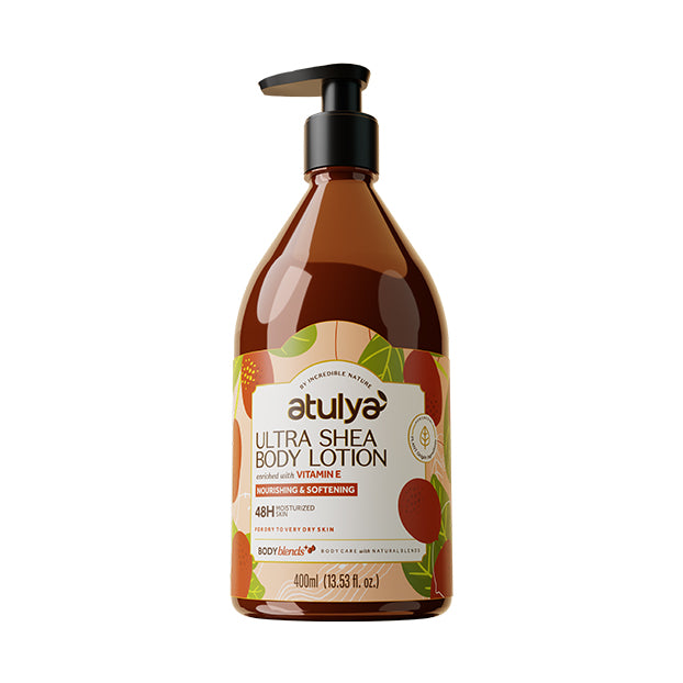 Atulya Ultra Shea With Vitamin E Body Lotion |For Nourishing - 400 ml