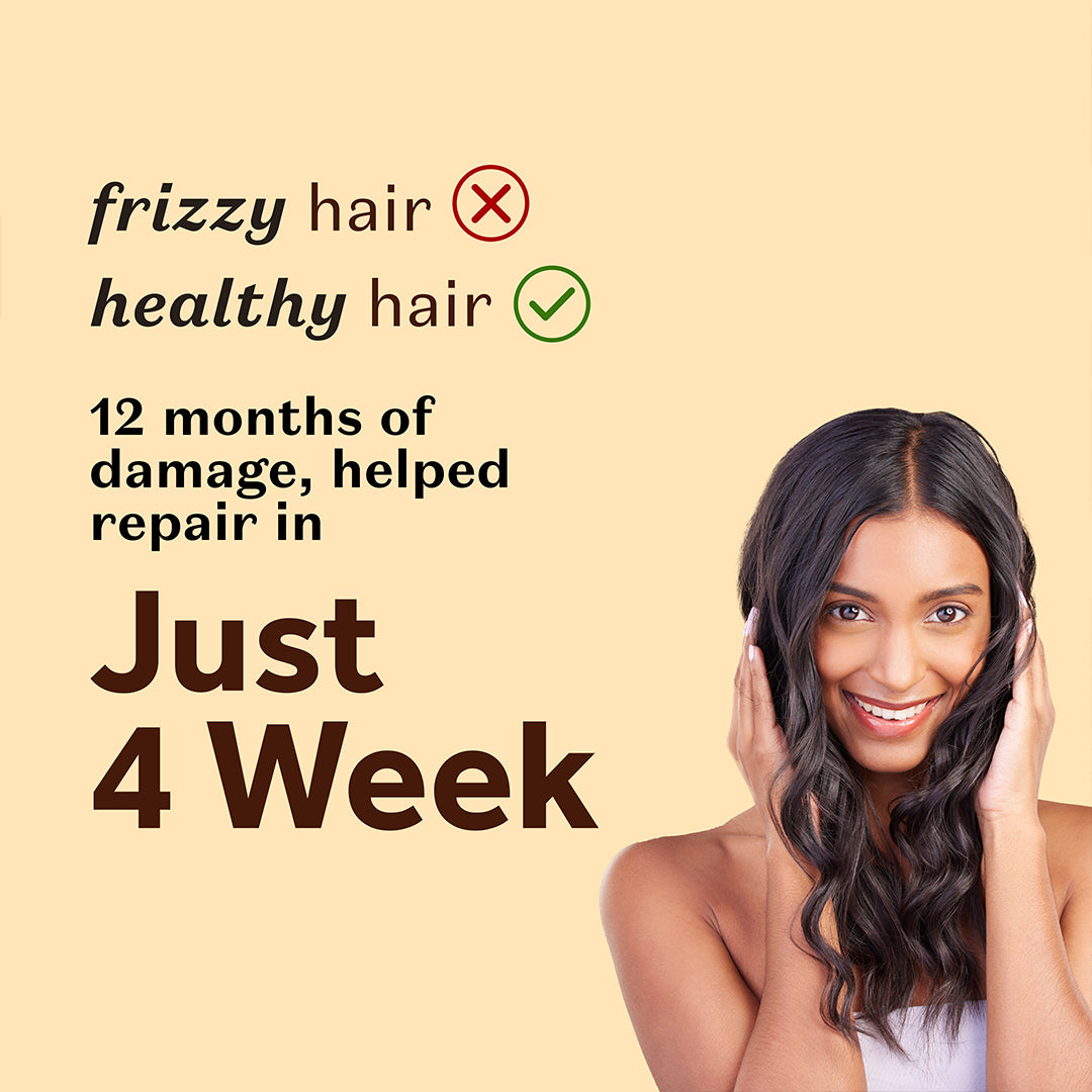 Atulya Keratin & Wheat Protein Hair Oil & Shampoo Combo for Strong Smooth Healthy Hair