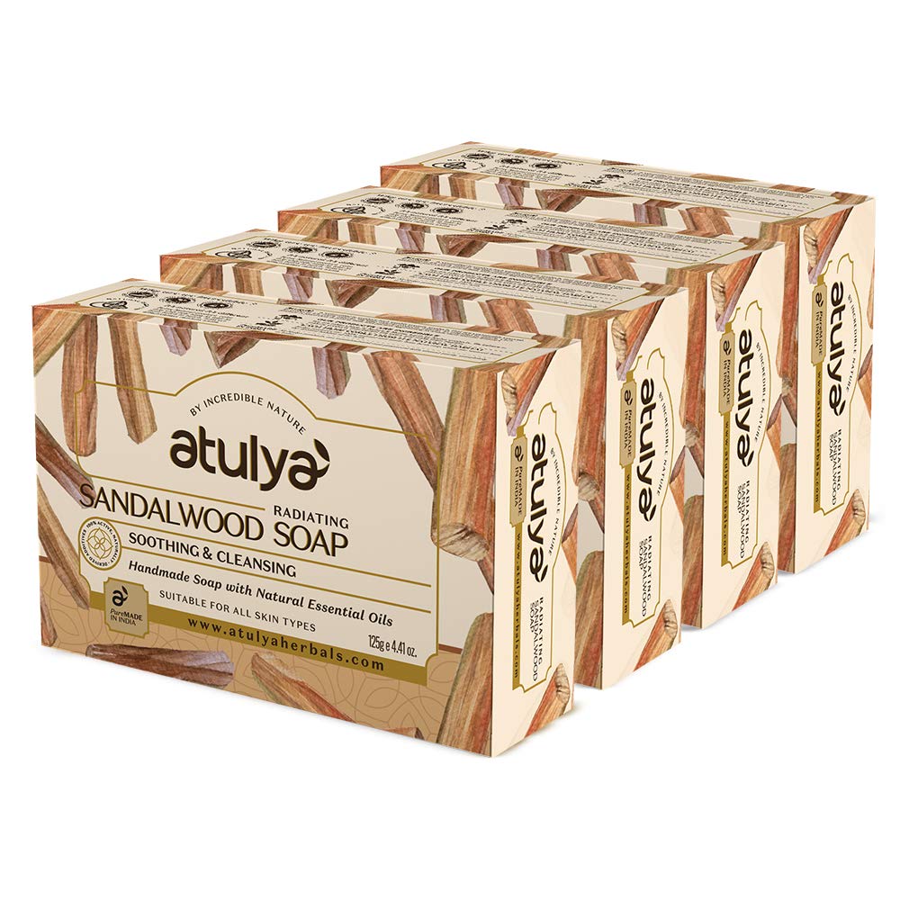 Atulya Sandalwood Soap (Value Pack) 500gm